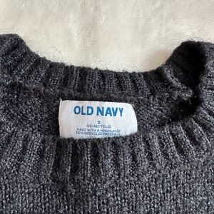 Old Navy Women’s  Charcoal Crewneck Sweater